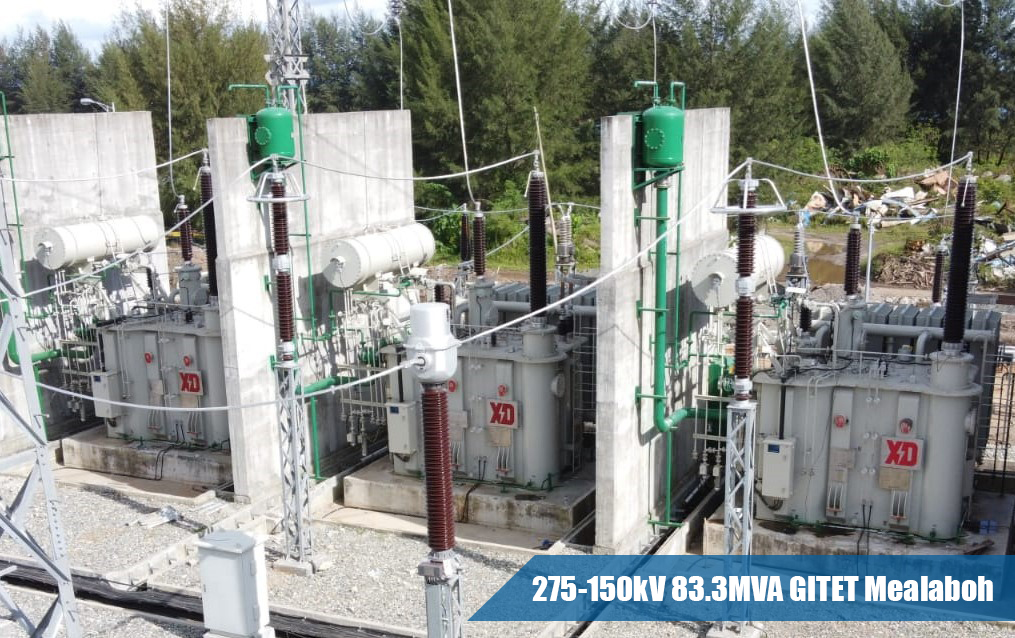 275-150kV 83.3MVA GITET Mealaboh