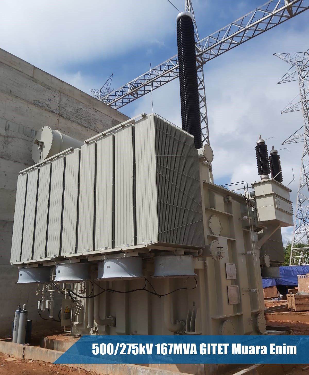 500/275 kV 167 MVA GITET Muara Enim